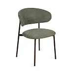 Стул Adele, шенилл Puffy green