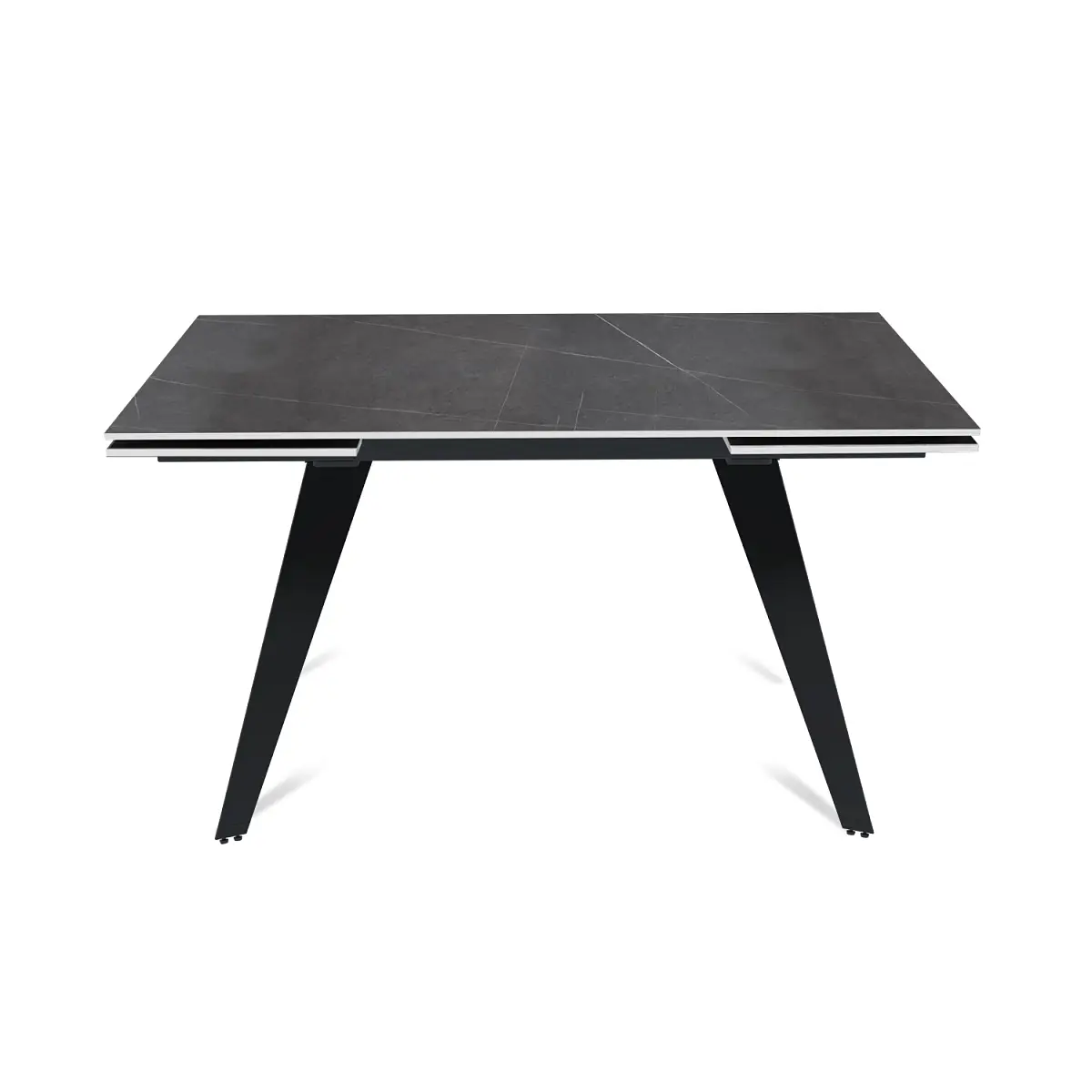 Стол раскладной Rhein (140+40+40), керамика матовая Armani Grey изображение Стол раскладной Rhein (140+40+40), керамика матовая Armani Grey фото