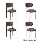 Стул Mason, комплект (4шт), велюр Frost chocolate