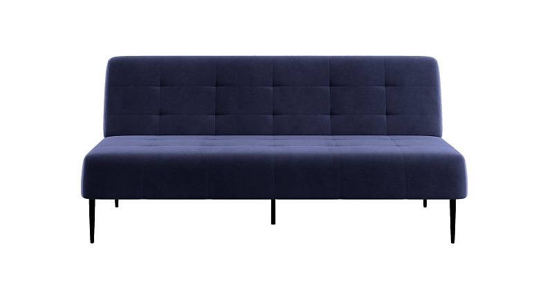 Monaco диван-кровать прямой трехместный, без подлокотников, бархат 81
