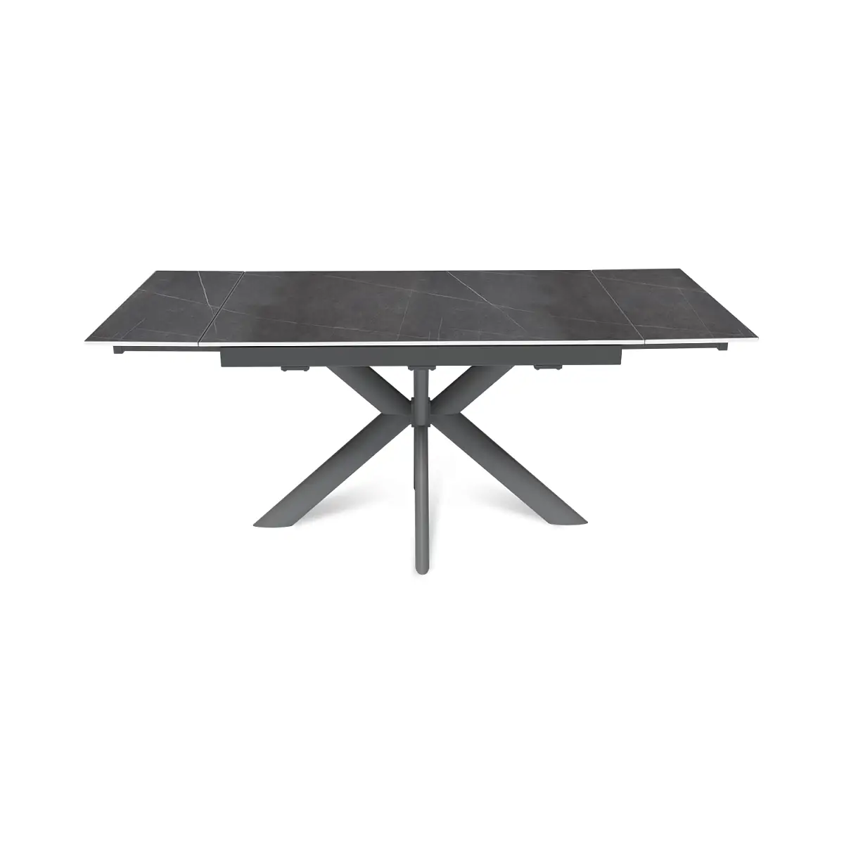 Стол раскладной Strong (120+30+30), керамика матовая Armani Grey изображение Стол раскладной Strong (120+30+30), керамика матовая Armani Grey фото