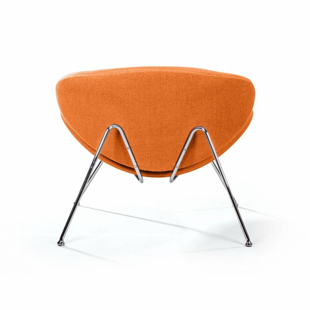 Лаунж кресло Slice, шерсть оранжевый от Top concept