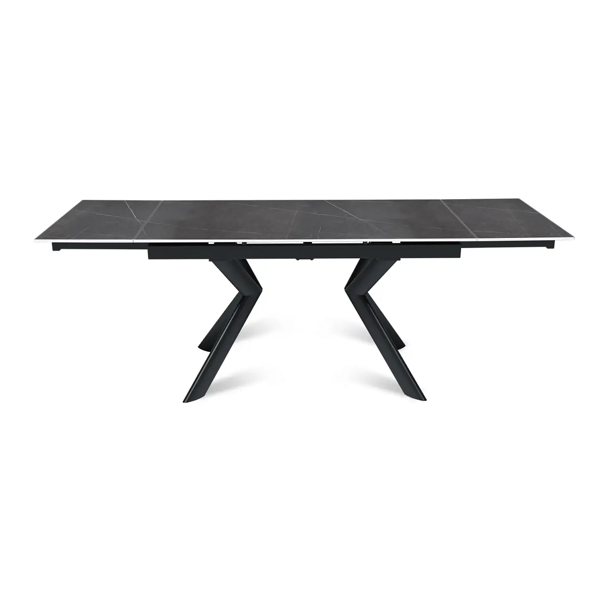 Стол раскладной Bridge (160+40+40), керамика матовая Armani Grey изображение Стол раскладной Bridge (160+40+40), керамика матовая Armani Grey фото