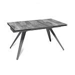 Стол раскладной Asti (140+40+40), керамика глянцевая Italian Light Grey