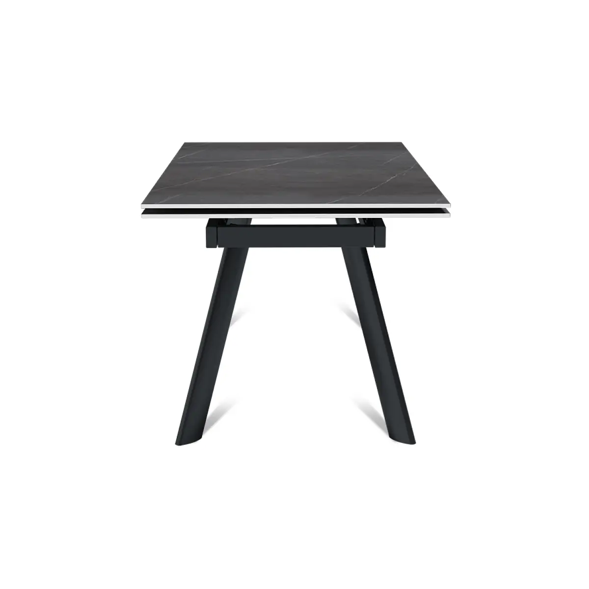 Стол раскладной Stone (140+40+40), керамика матовая Armani Grey изображение Стол раскладной Stone (140+40+40), керамика матовая Armani Grey фото