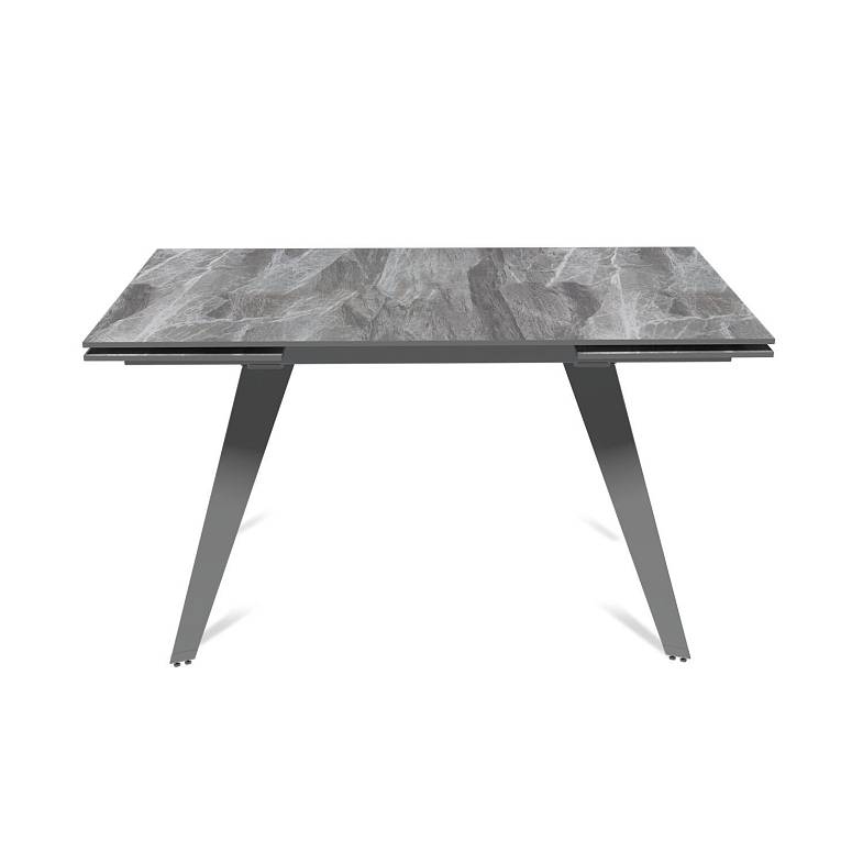 Стол раскладной Rhein (140+40+40), керамика глянцевая Italian Light Grey