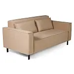 Club диван-кровать прямой, велюр Frost beige