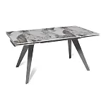 Стол раскладной Rhein (140+40+40), керамика глянцевая Pandora