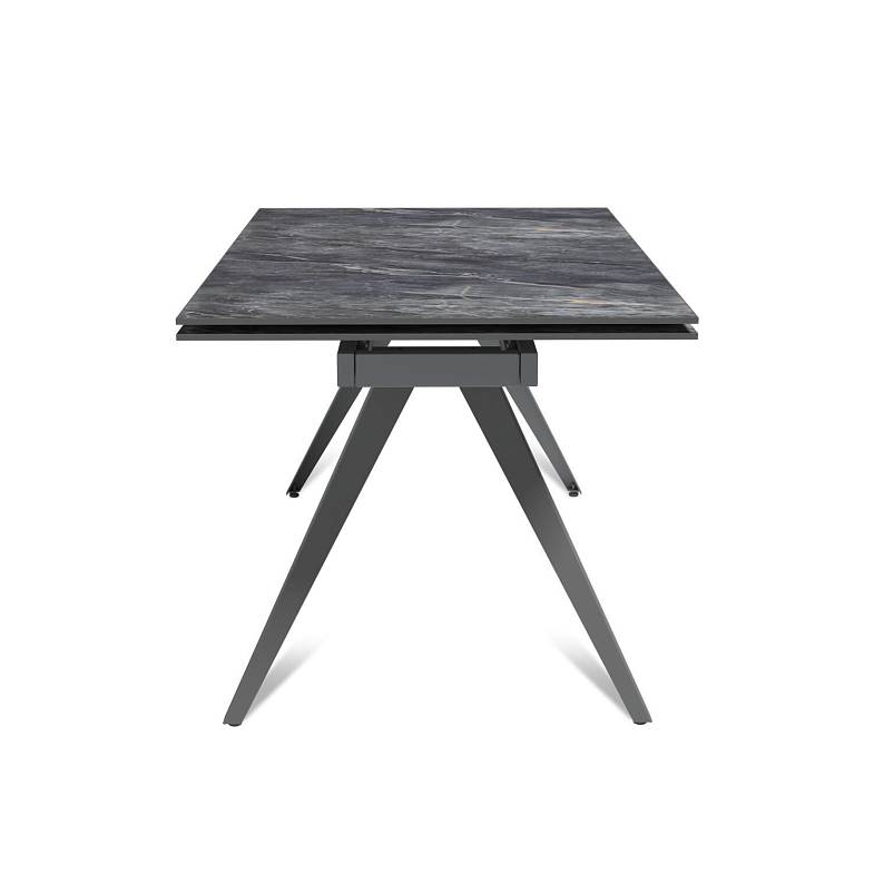 Стол раскладной Asti (160+40+40), керамика глянцевая Bonix Grey