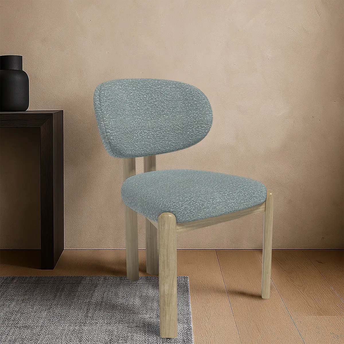 Стул Galloti, дуб светлый, букле noble 793 изображение Стул Galloti, дуб светлый, букле noble 793 фото