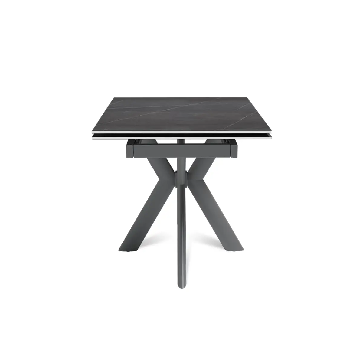 Стол раскладной Strong (120+30+30), керамика матовая Armani Grey изображение Стол раскладной Strong (120+30+30), керамика матовая Armani Grey фото