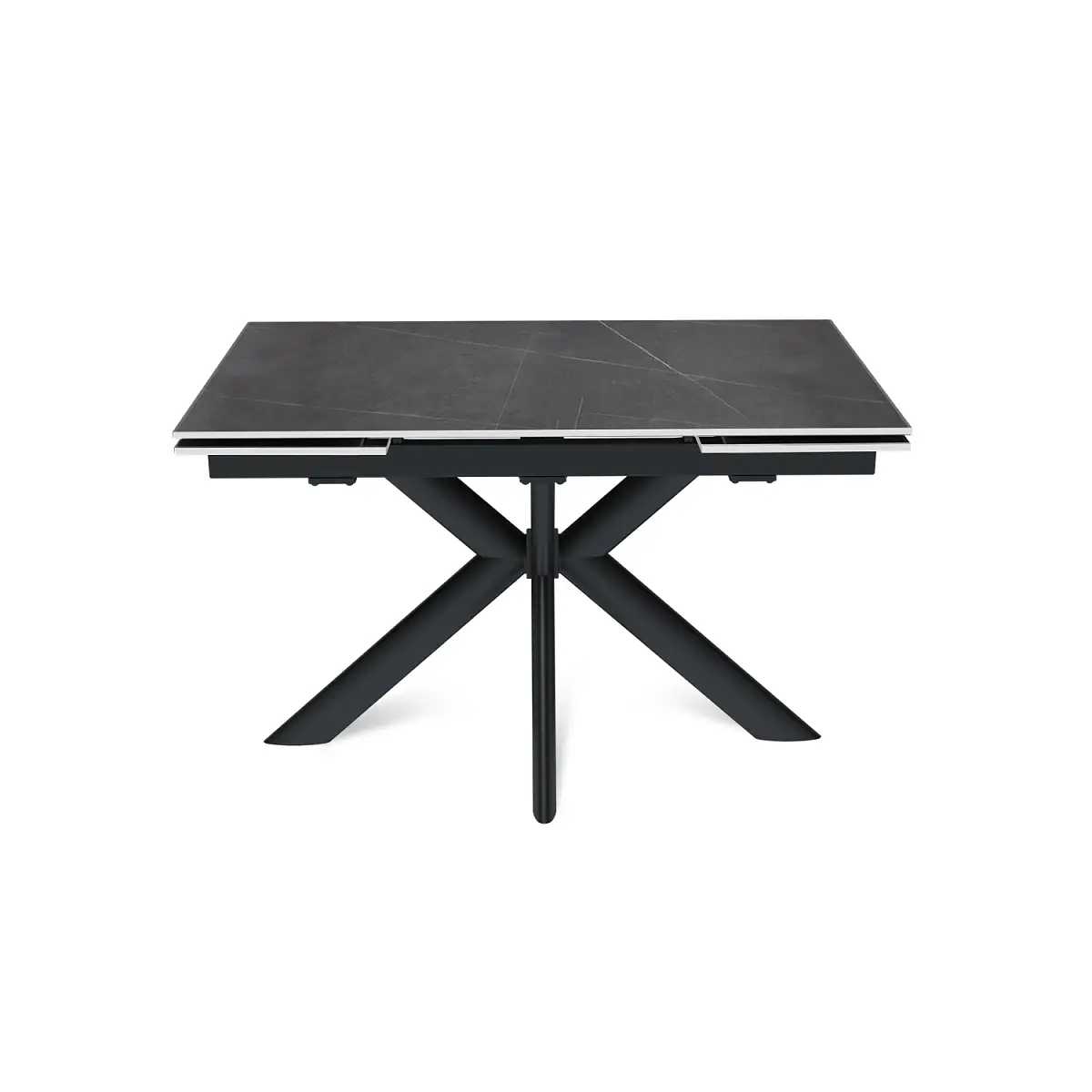 Стол раскладной Strong (120+30+30), керамика матовая Armani Grey изображение Стол раскладной Strong (120+30+30), керамика матовая Armani Grey фото