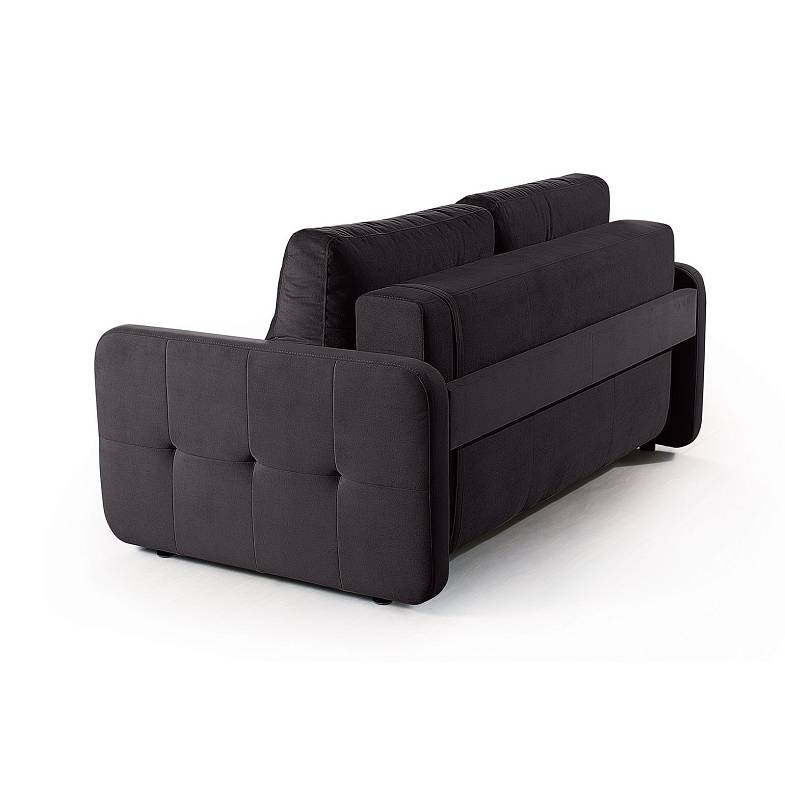 Karina 02 диван-кровать двухместный велюр серый