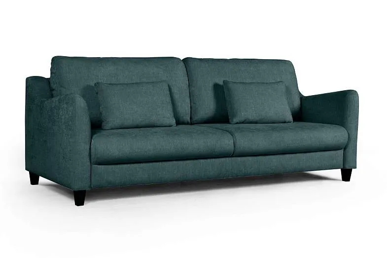 Stockholm диван-кровать прямой велюр зеленый — купить в Москве от «Topconcept»