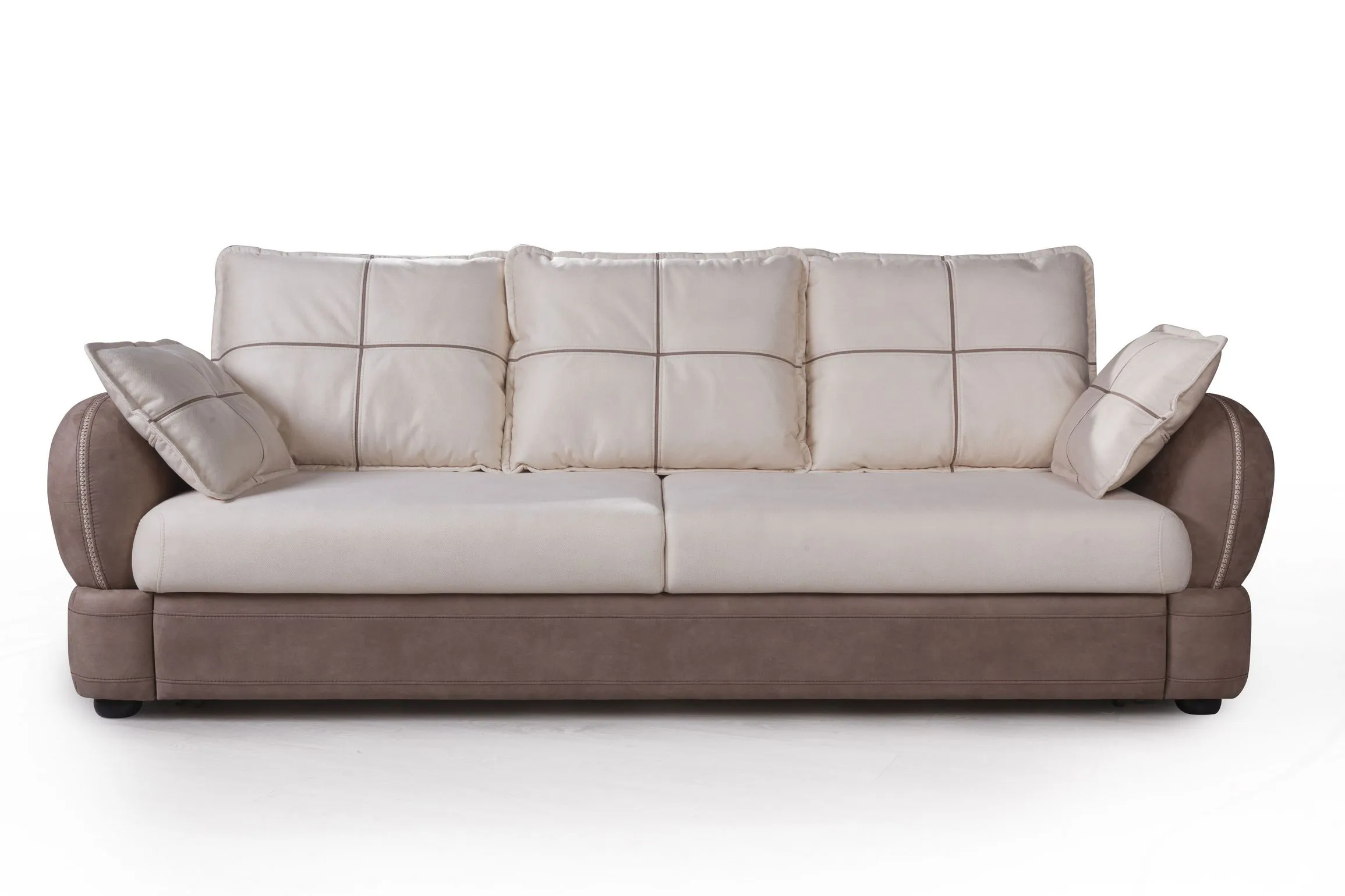 Napoli (Неаполь) диван-кровать прямой, замша — купить в Москве от «Topconcept»