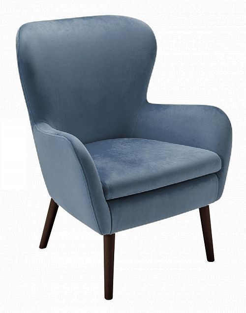 Кресло Dijon велюр синий от Топ концепт