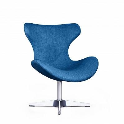 Лаунж кресло Vibe, рогожка синий от «Топ концепт»