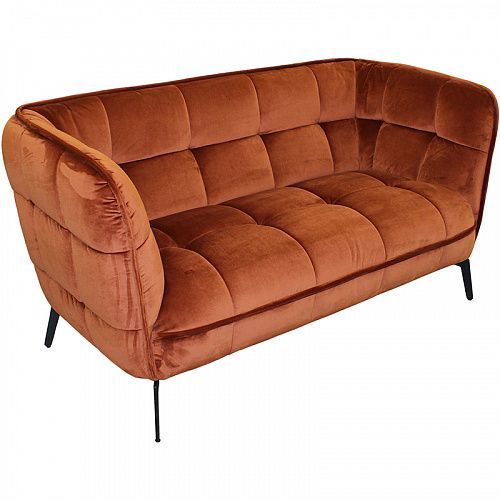 Oslo-2 диван 2-х местный коричневый