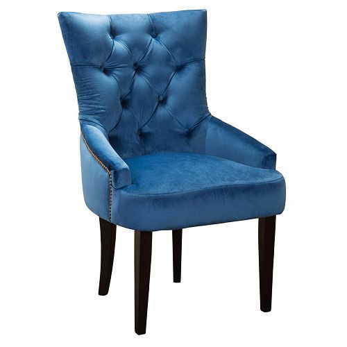 Кресло Sharlotte велюр синий от Топ концепт