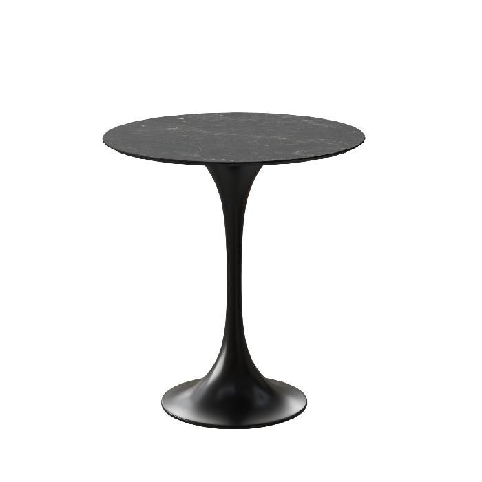 Купить Стол кофейный Emperial 70, керамика черная / опора черная в интернет-магазине