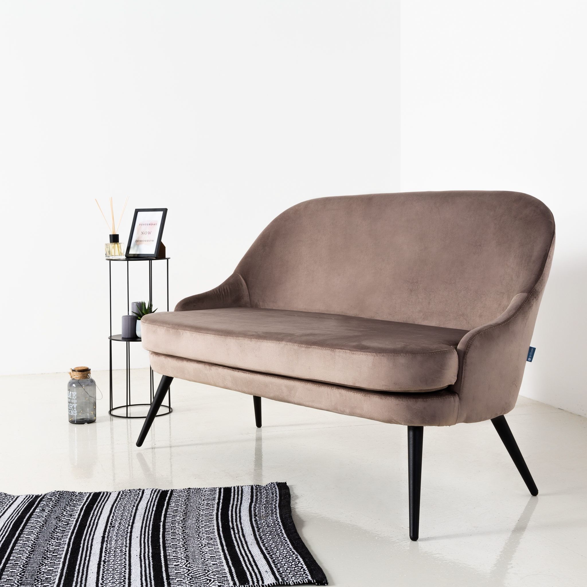 Tailor Lux диван велюр серый