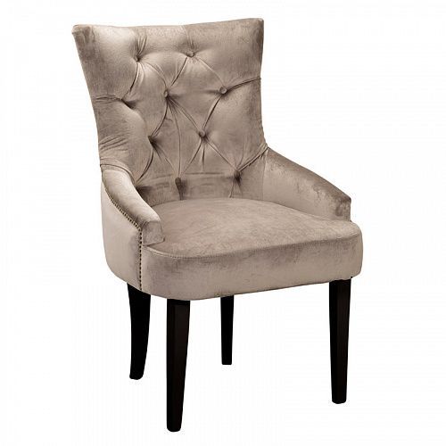 Кресло Sharlotte велюр серый от Топ концепт